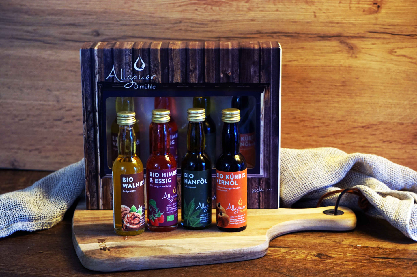 Genießerbox 4 x 40ml Essig & Öl